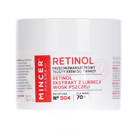 MINCER PHARMA RETINOL KREM DO TWARZY 70+ 50ML (1)