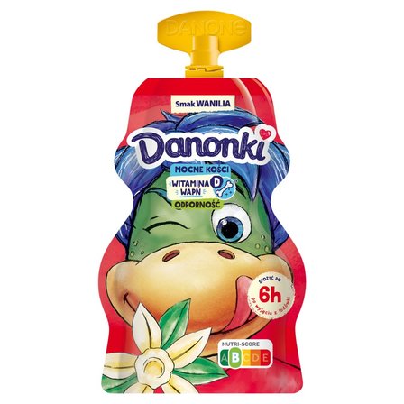 Danone Danonki Jogurt smak wanilia 70 g (1)