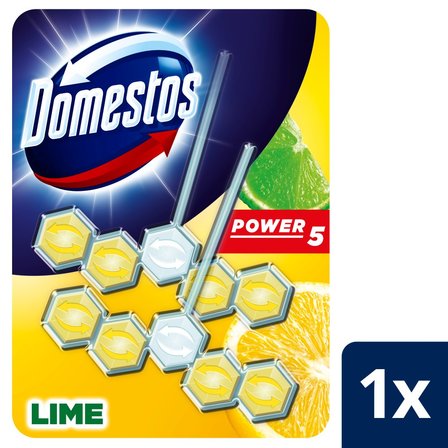 Domestos Power 5 Lime Kostka toaletowa 2 x 55 g (6)