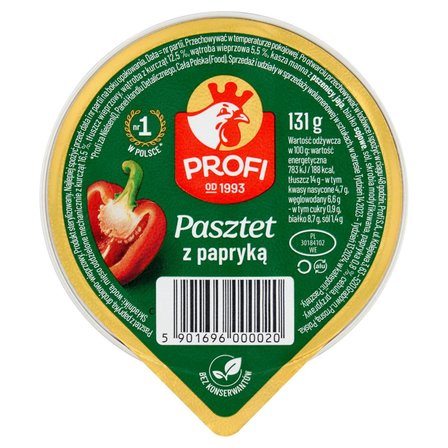 Profi Pasztet z papryką 131 g (1)