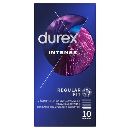Durex Intense Wyrób medyczny prezerwatywy 10 sztuk (1)