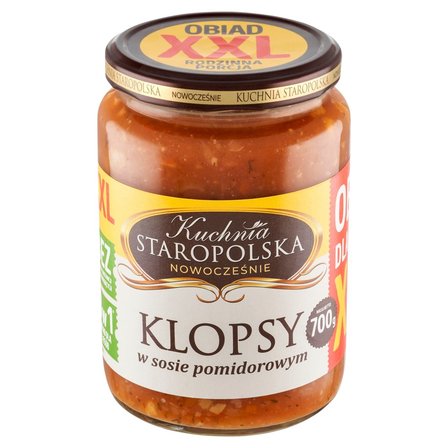 Kuchnia Staropolska Klopsy w sosie pomidorowym 700 g (3)
