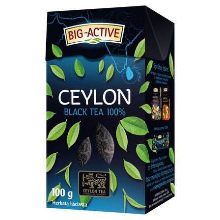 Big-Active Ceylon Herbata czarna 100 % liściasta 100 g (1)