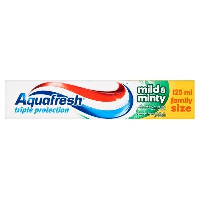 Aquafresh Triple Protection Mild and Minty Pasta do zębów 125 ml (1)