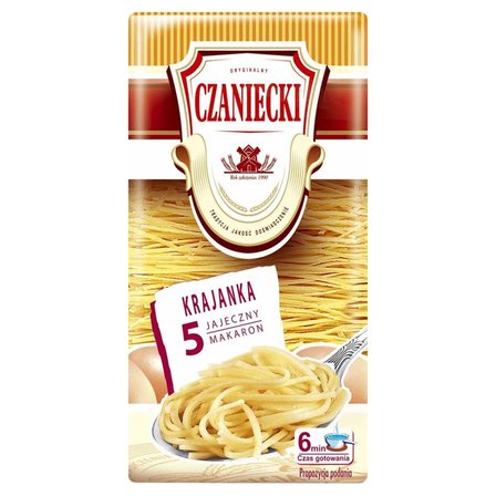 Czaniecki Makaron 5 jajeczny krajanka 250 g (1)