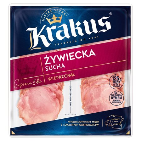 Krakus Żywiecka sucha 80 g (2 x 40 g) (1)