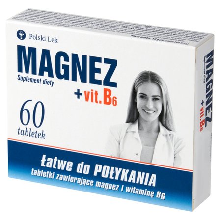 Suplement diety magnez + vit. B6 18 g (60 x 0,3 g) (2)