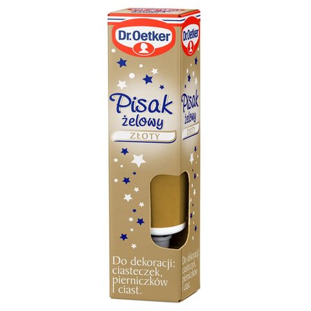 Dr. Oetker Pisak żelowy złoty 19 g (2)