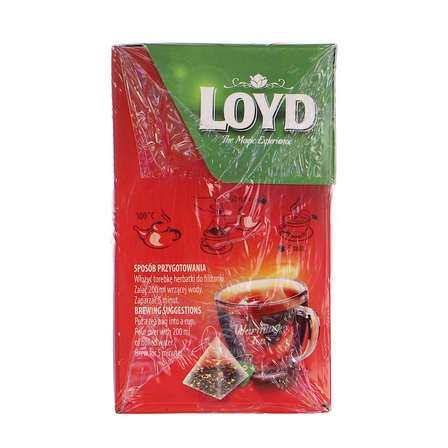 Loyd herbatka ziołowo -owocowa aromatyzowana o smaku wiśni z kakowcem i chilli  40g (20x2g) (2)
