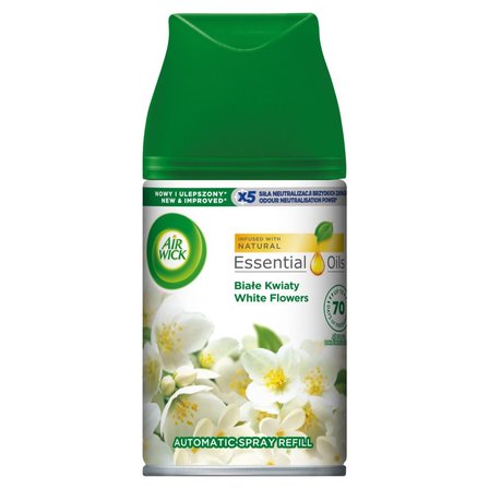 Air Wick Essential Oils Wkład zapachowy białe kwiaty 250 ml (1)
