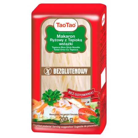 Tao Tao Makaron ryżowy z tapioką wstążki 200 g (1)