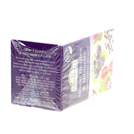 AHMAD TEA HERBATA MIXED BERRIES & HIBISCUS 40G (4)