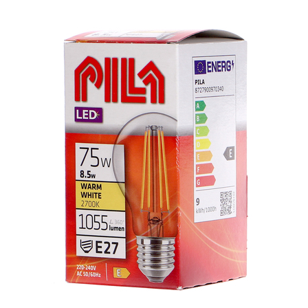 Pila żarówka 75W 8.5W  E27  220-240V (1)