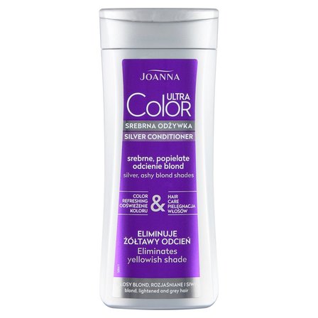 Joanna Ultra Color Srebrna odżywka srebrne popielate odcienie blond 200 g (1)