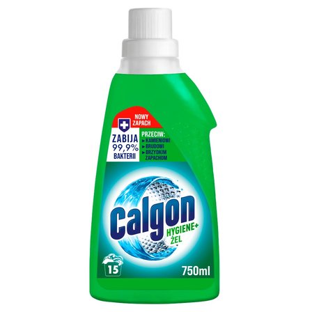 Calgon Hygiene+ Antybakteryjny żel do mycia i dezynfekcji pralki 750 ml (2)