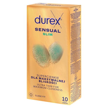 Durex Prezerwatywy Sensual Slim, 10 szt (3)