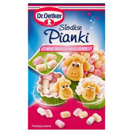 Dr. Oetker Słodkie pianki mini marshmallows 30 g (1)