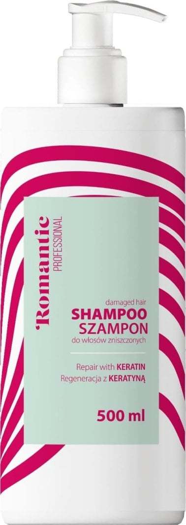 ROMANTIC Professional Szampon do włosów - Keratin 500 ml (1)