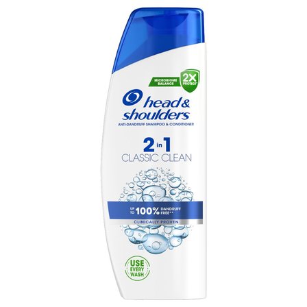 Head & Shoulders Classic Clean 2in1 Anti Dandruff Shampoo 330ml. Refreshing Clean Scent (1)