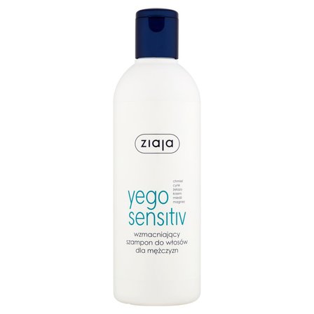 Ziaja Yego Sensitiv Wzmacniający szampon do włosów dla mężczyzn 300 ml (1)