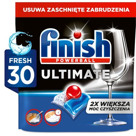 Finish Ultimate Kapsułki do mycia naczyń w zmywarce 387 g (30 sztuk) (2)