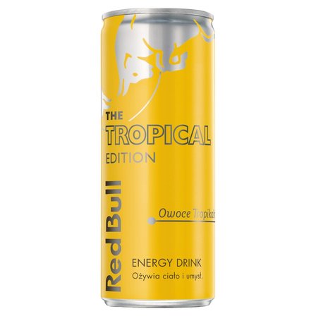 Red Bull Napój energetyczny owoce tropikalne 250 ml (1)