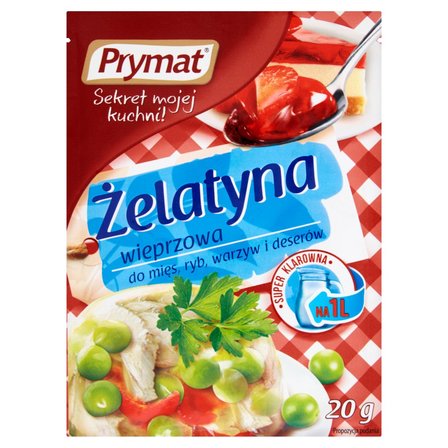 Prymat Żelatyna wieprzowa 20 g (1)