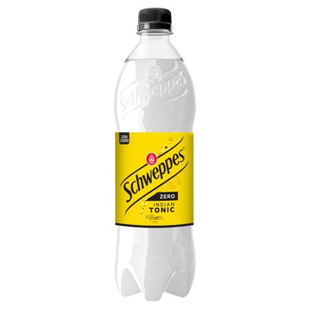 Schweppes Indian Tonic Zero Napój gazowany 0,85 l (1)