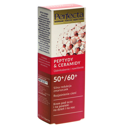 PERFECTA PEPTYDY I CERAMIDY KREM POD OCZY I NA POWIEKI 50+/60+ 15ML (11)