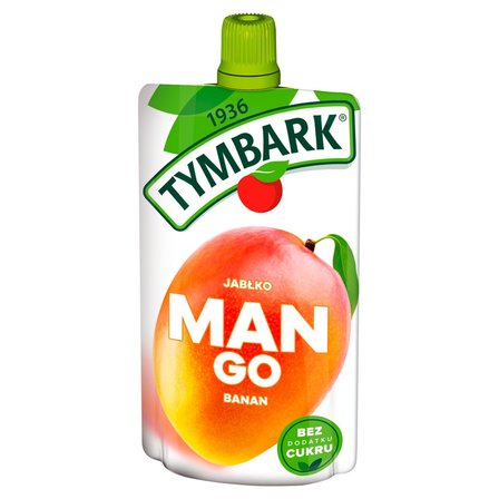 Tymbark Mus 100 % z owoców mango jabłko banan 120 g (2)