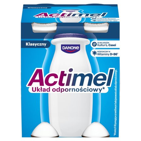 Actimel Napój jogurtowy klasyczny 400 g (4 x 100 g) (1)