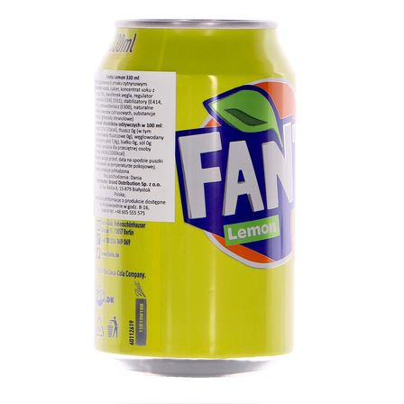 Fanta Lemon 0,33ml (6)