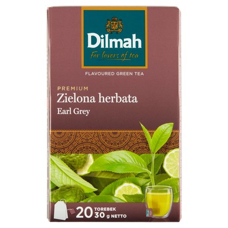 Dilmah Premium Zielona herbata Earl Grey 30 g (20 x 1,5 g) (1)