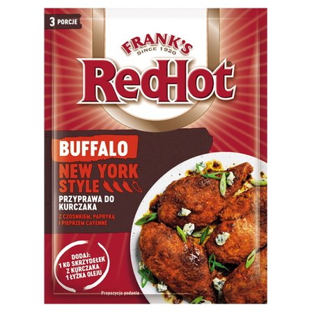 Frank's RedHot Buffalo New York Style Przyprawa do kurczaka 20 g (1)