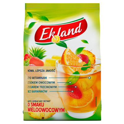 Ekland Napój herbaciany instant o smaku wieloowocowym 300 g (1)