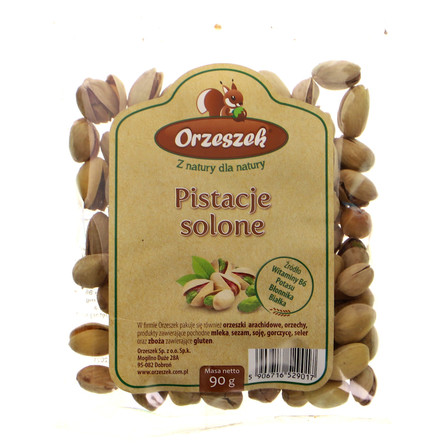 ORZESZEK PISTACJE SOLONE 90G (1)