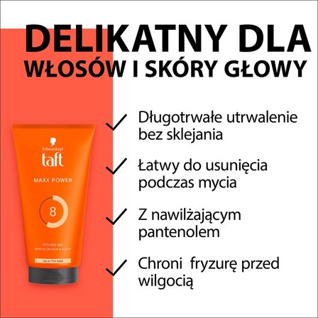 Taft Maxx Power Żel do włosów 150 ml (3)