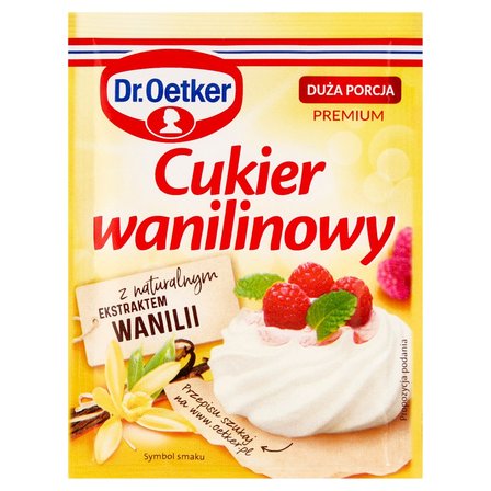 Dr. Oetker Cukier wanilinowy premium 16 g (1)