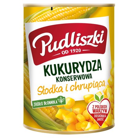 Pudliszki Kukurydza konserwowa 400 g (1)