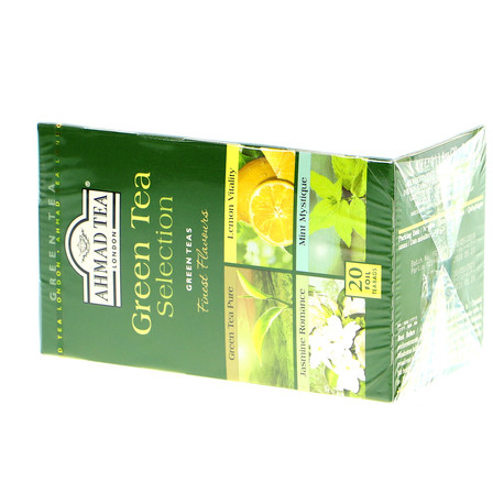 AHMAD TEA HERBATA SELECTION OF GREEN 40G (7)