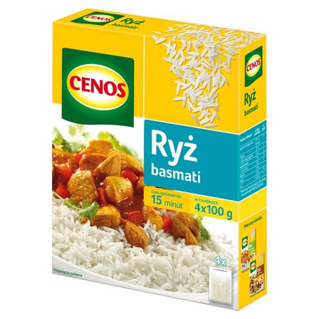 Cenos Ryż basmati 400 g (4 torebki) (2)