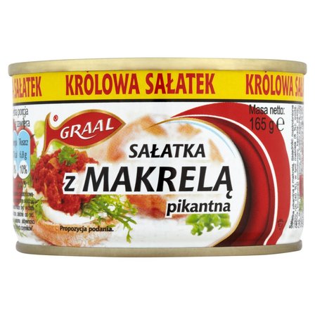 GRAAL Sałatka z makrelą pikantna 165 g (1)