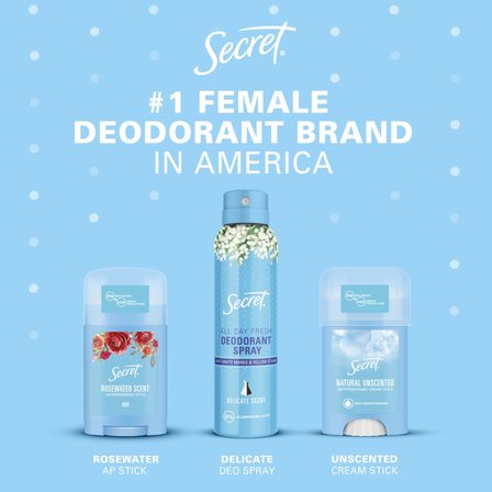 Secret Delicate Kremowy antyperspirant w sztyfcie dla kobiet 40ml (8)