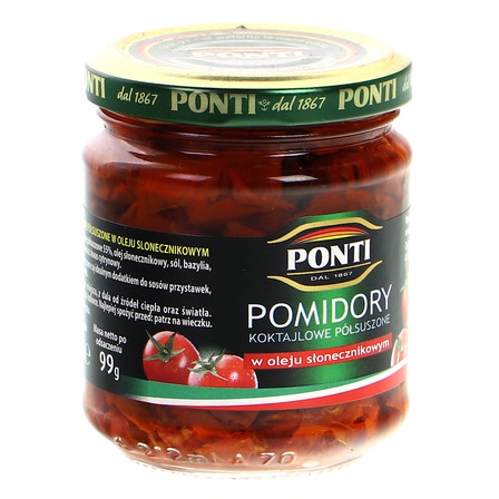 PONTI POMIDORY PÓŁSUSZONE W OLEJU 180G (11)