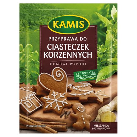 Kamis Domowe wypieki Przyprawa do ciasteczek korzennych Mieszanka przyprawowa 20 g (1)