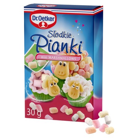 Dr. Oetker Słodkie pianki mini marshmallows 30 g (3)