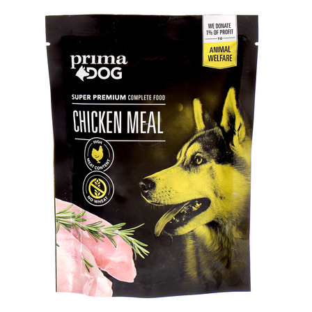 PRIMA DOG POSIŁEK Z KURCZ.260G (1)