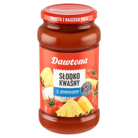 Dawtona Sos słodko kwaśny z ananasem 520 g (2)