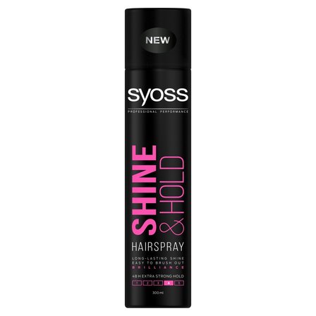 Syoss Shine Hold Lakier do włosów nabłyszczający ekstramocny 300 ml (1)