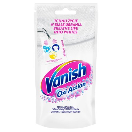 Vanish Oxi Action Odplamiacz do białych tkanin w płynie 100 ml (1)